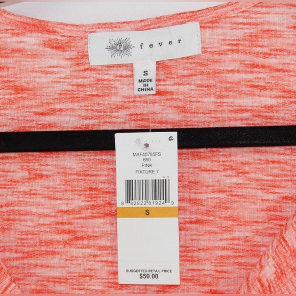 V-Neck Wrap Top, NEW, S, 3/4 Sleeves - Picture 2 of 4